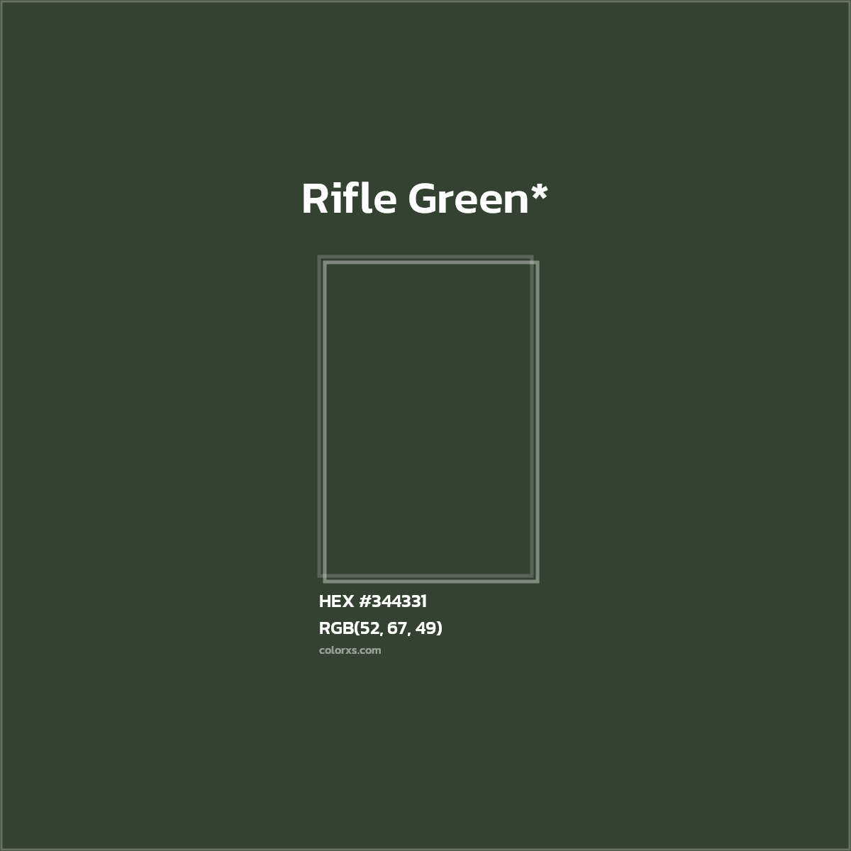 HEX #344331 Color Name, Color Code, Palettes, Similar Paints, Images