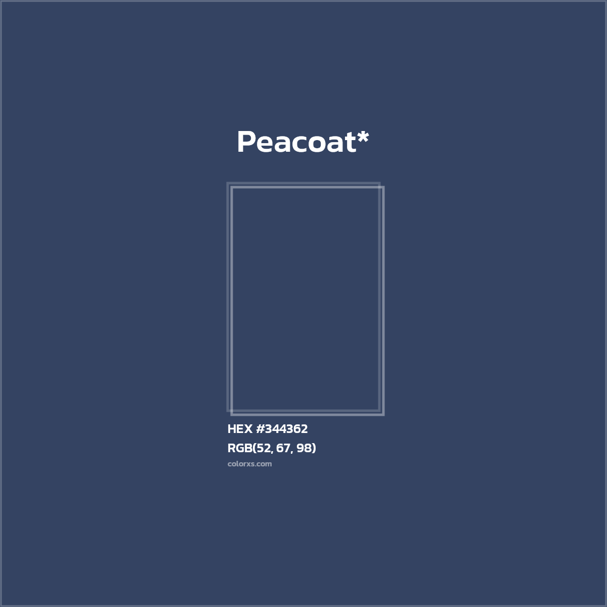 HEX #344362 Color Name, Color Code, Palettes, Similar Paints, Images