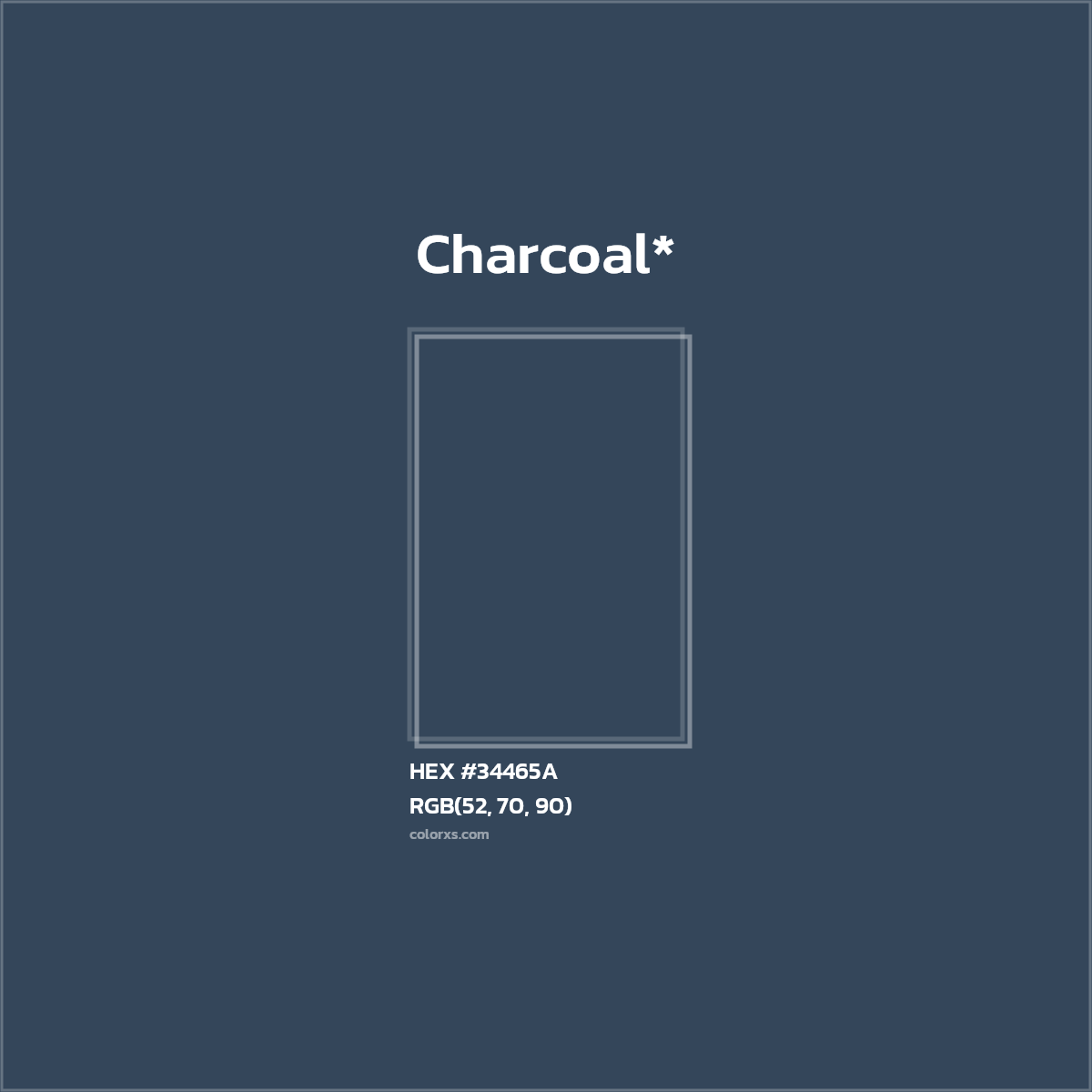 HEX #34465A Color Name, Color Code, Palettes, Similar Paints, Images