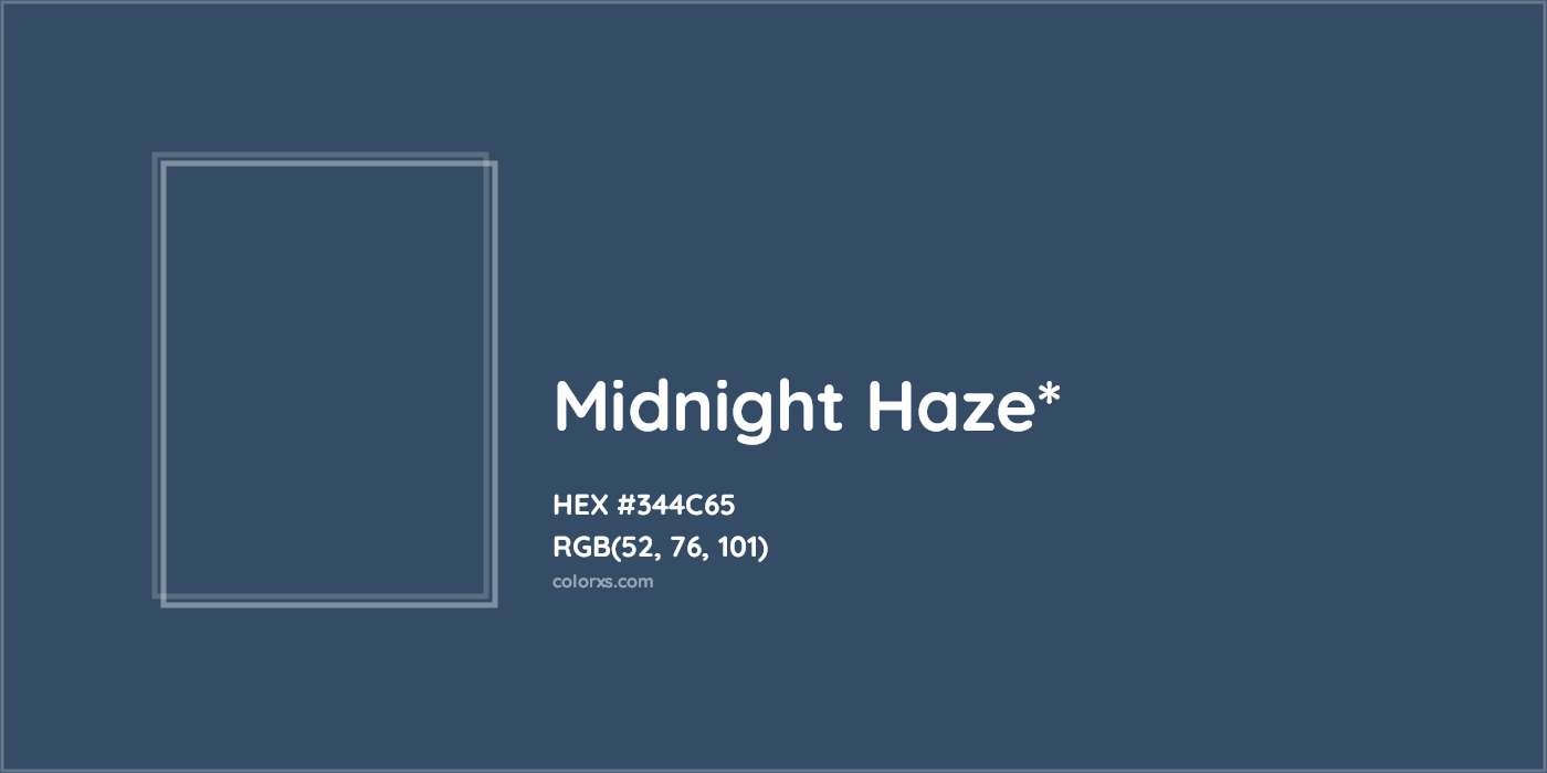HEX #344C65 Color Name, Color Code, Palettes, Similar Paints, Images