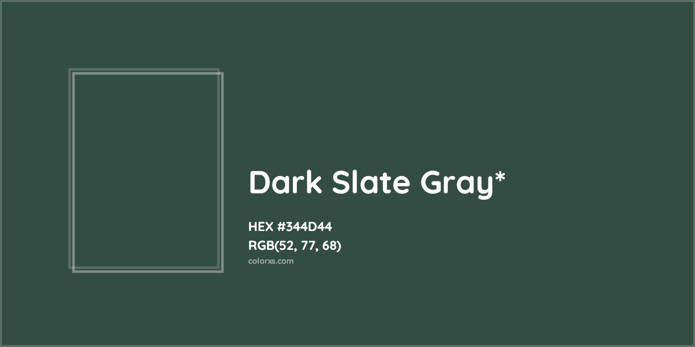 HEX #344D44 Color Name, Color Code, Palettes, Similar Paints, Images