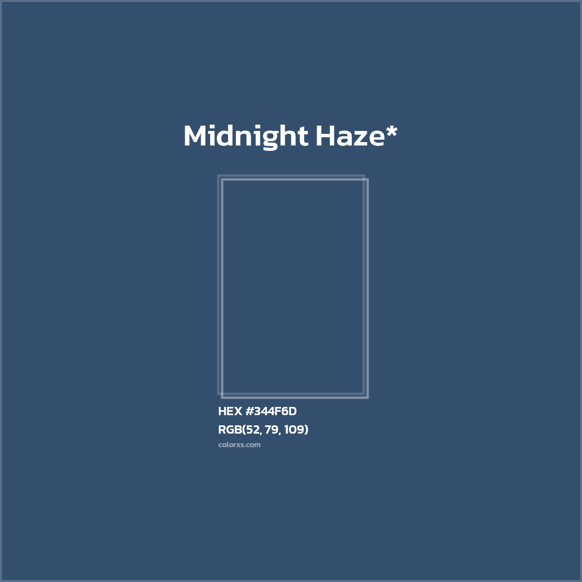 HEX #344F6D Color Name, Color Code, Palettes, Similar Paints, Images