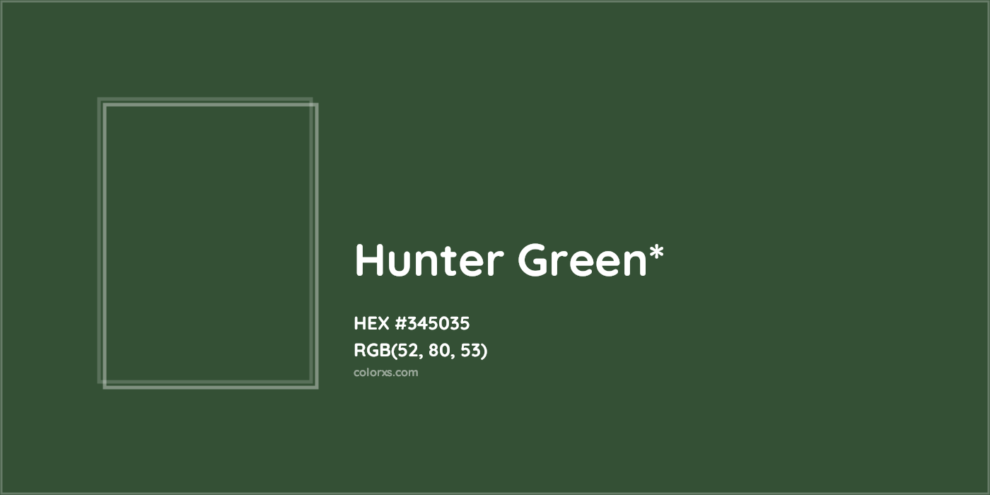 HEX #345035 Color Name, Color Code, Palettes, Similar Paints, Images