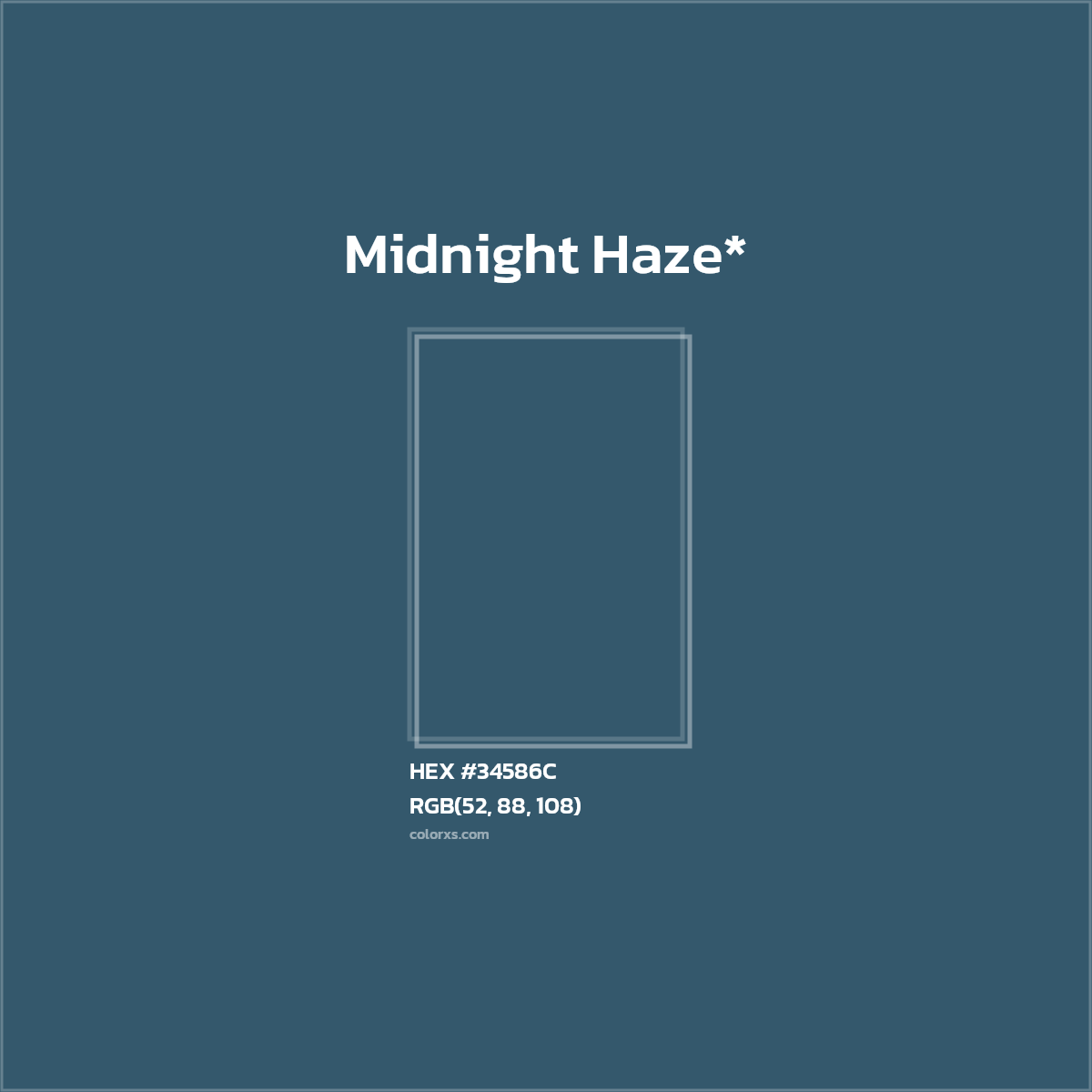 HEX #34586C Color Name, Color Code, Palettes, Similar Paints, Images