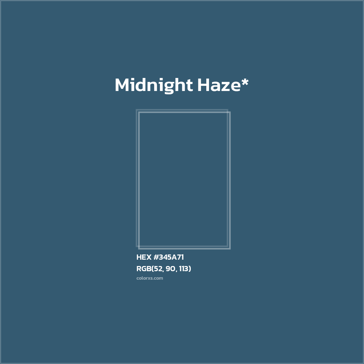 HEX #345A71 Color Name, Color Code, Palettes, Similar Paints, Images