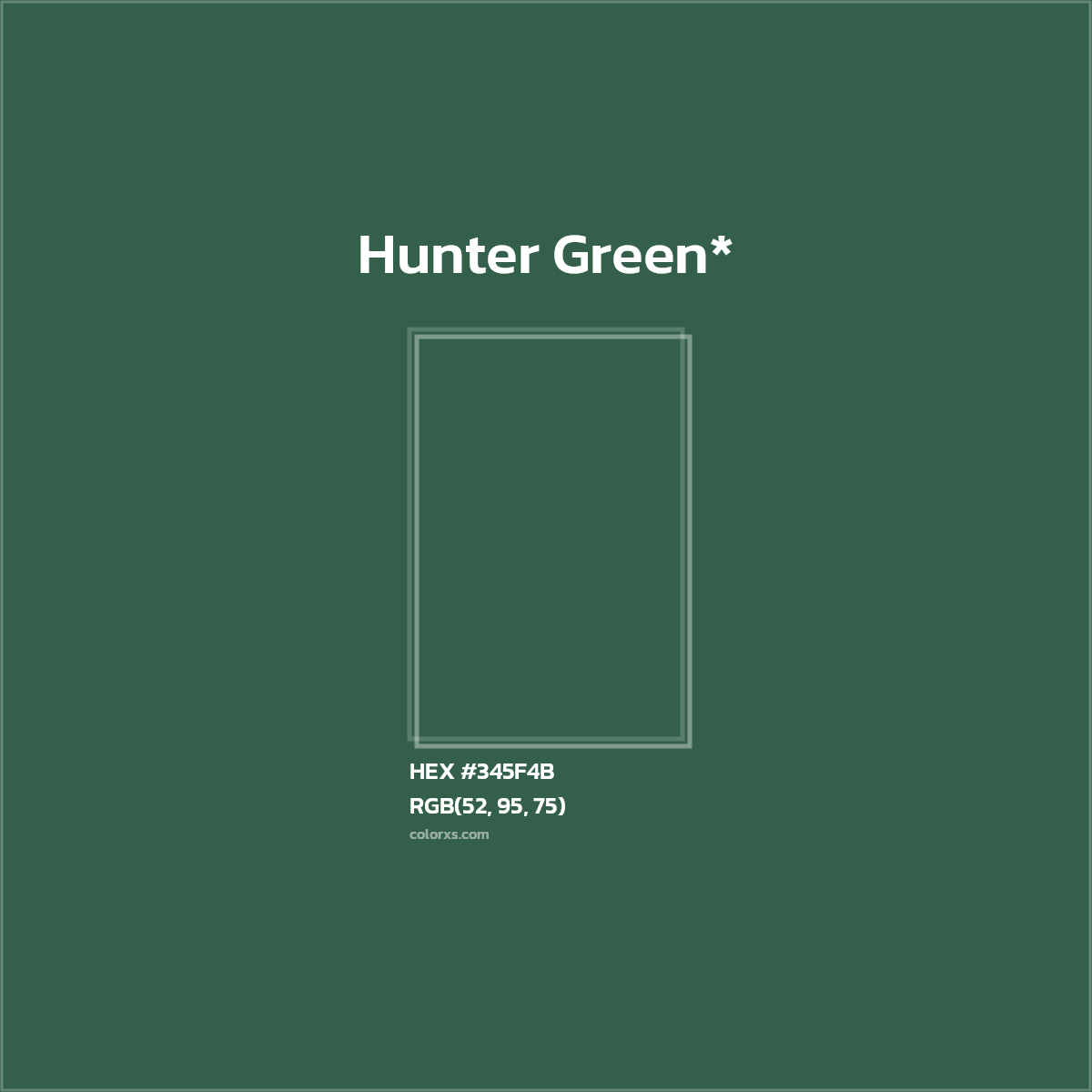 HEX #345F4B Color Name, Color Code, Palettes, Similar Paints, Images