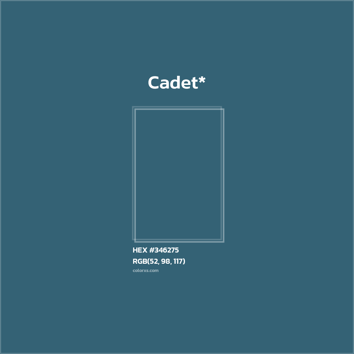 HEX #346275 Color Name, Color Code, Palettes, Similar Paints, Images