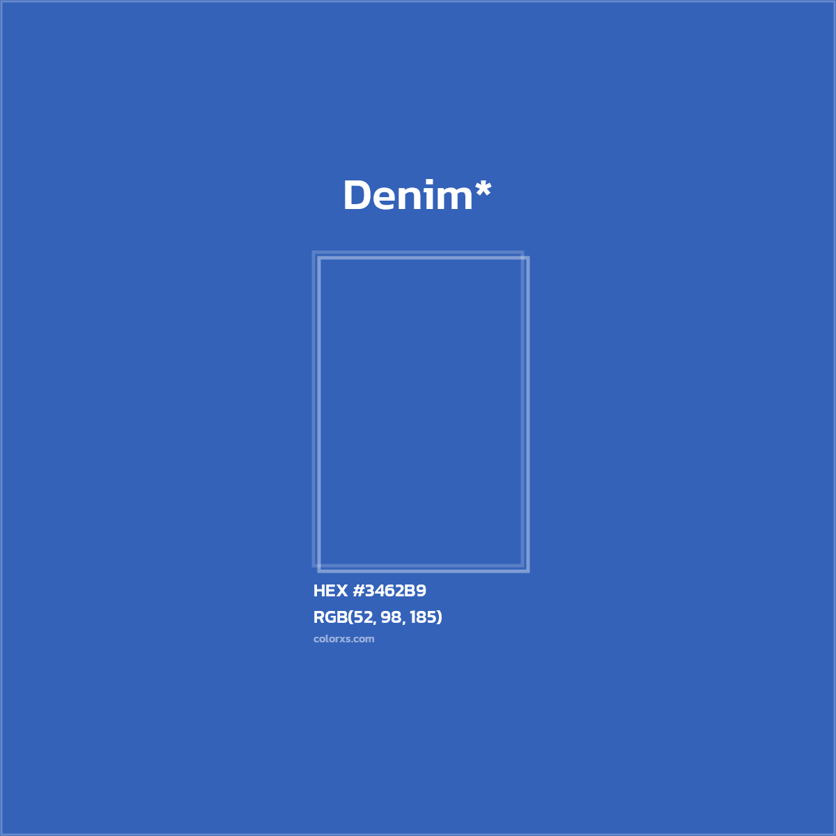 HEX #3462B9 Color Name, Color Code, Palettes, Similar Paints, Images