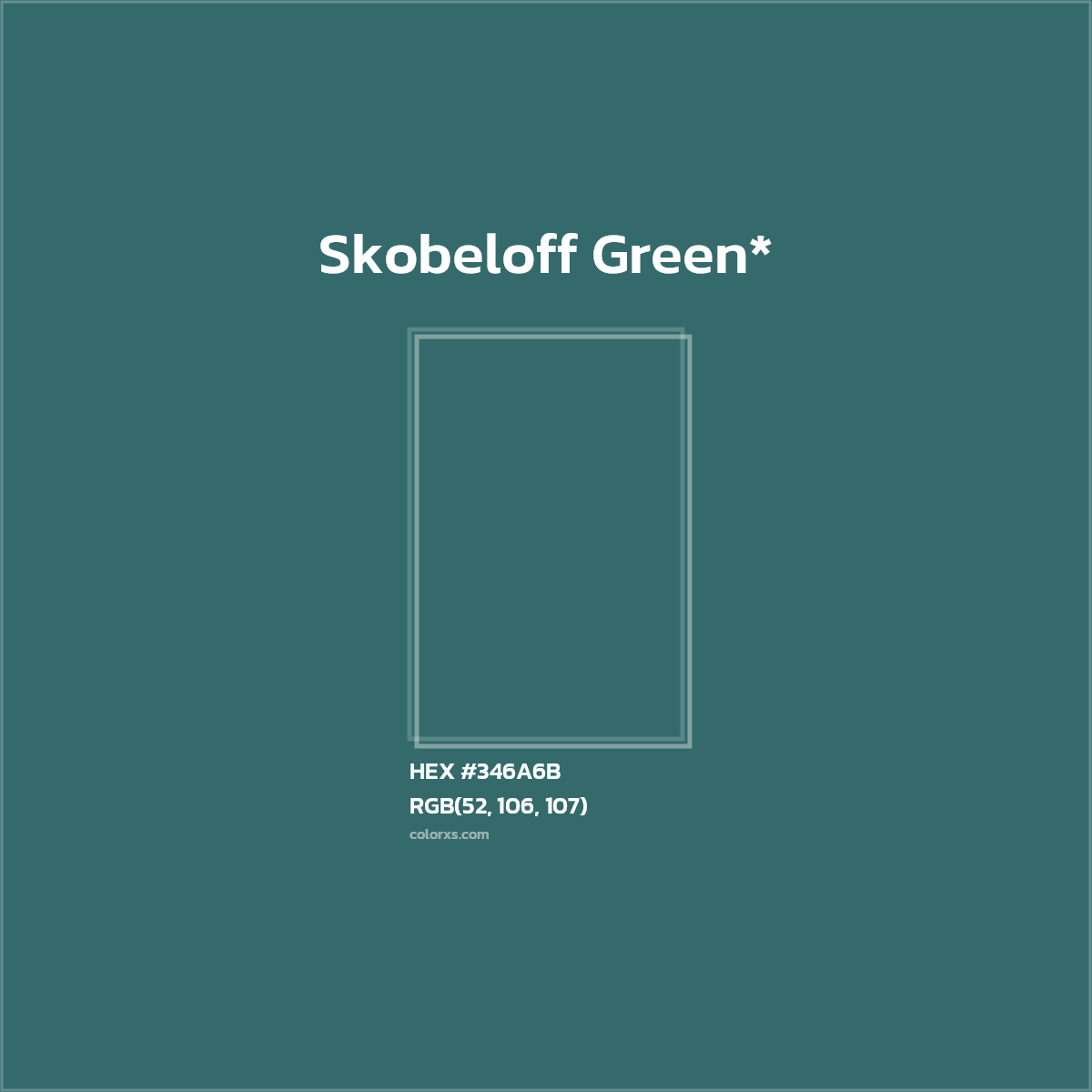 HEX #346A6B Color Name, Color Code, Palettes, Similar Paints, Images