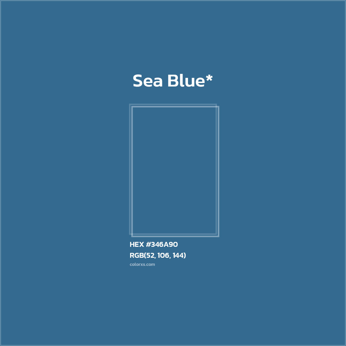 HEX #346A90 Color Name, Color Code, Palettes, Similar Paints, Images