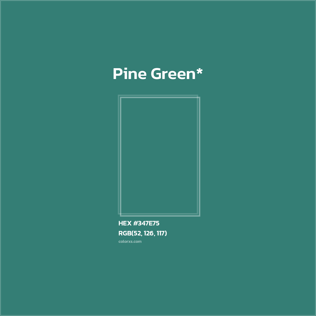 HEX #347E75 Color Name, Color Code, Palettes, Similar Paints, Images