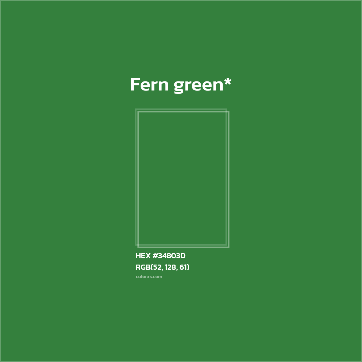 HEX #34803D Color Name, Color Code, Palettes, Similar Paints, Images