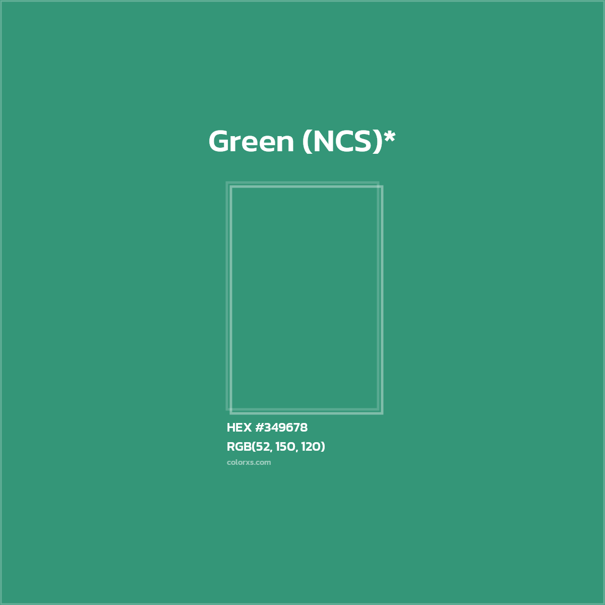 HEX #349678 Color Name, Color Code, Palettes, Similar Paints, Images