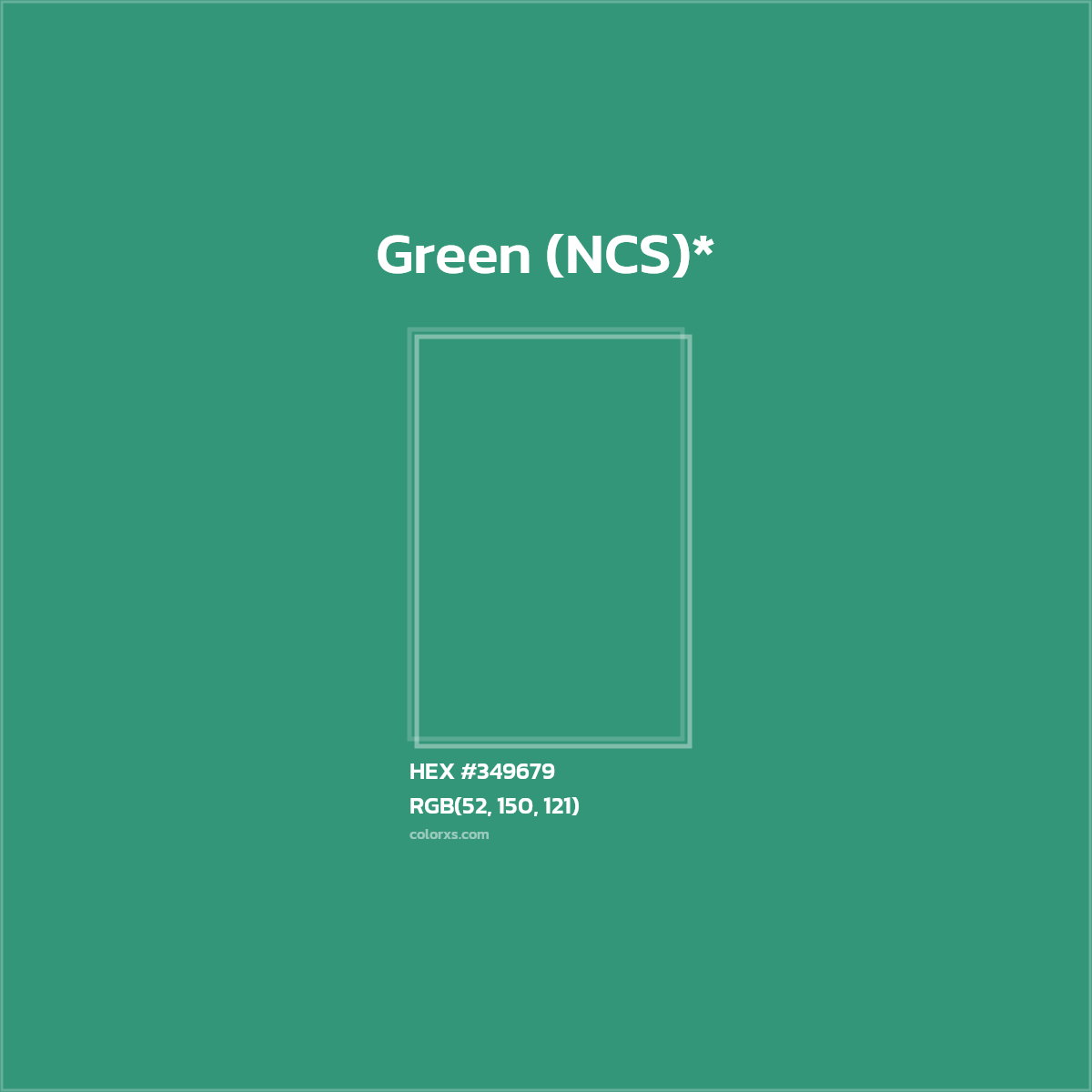 HEX #349679 Color Name, Color Code, Palettes, Similar Paints, Images