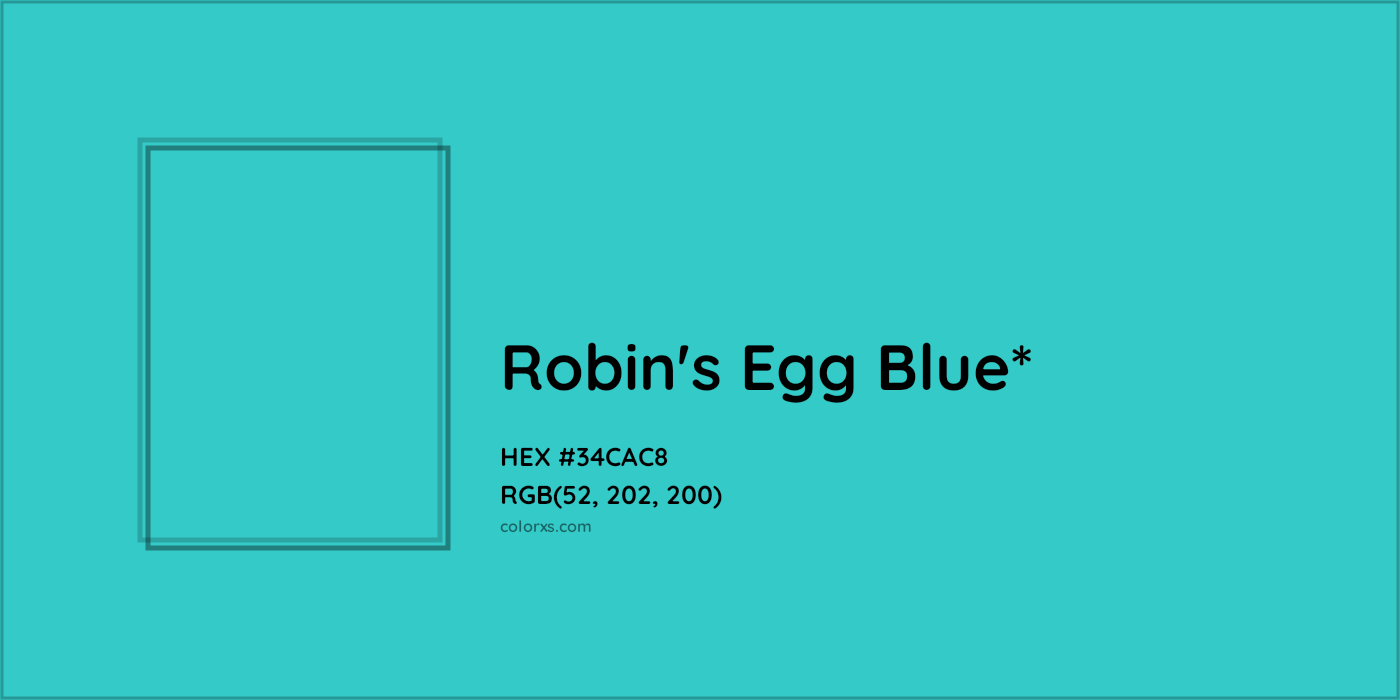 HEX #34CAC8 Color Name, Color Code, Palettes, Similar Paints, Images