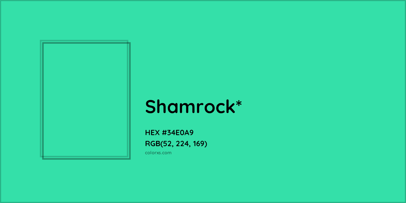 HEX #34E0A9 Color Name, Color Code, Palettes, Similar Paints, Images