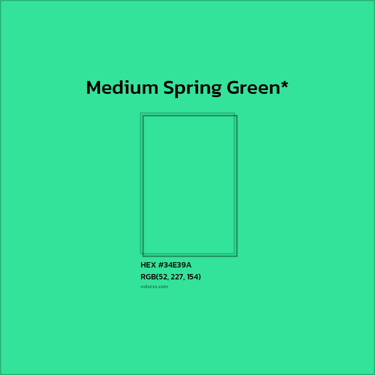 HEX #34E39A Color Name, Color Code, Palettes, Similar Paints, Images