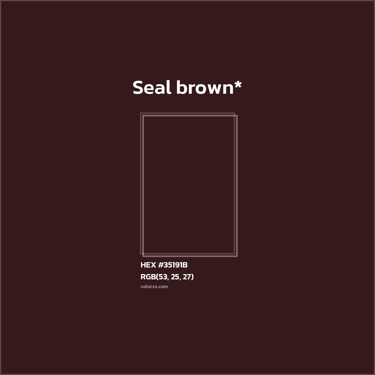 HEX #35191B Color Name, Color Code, Palettes, Similar Paints, Images