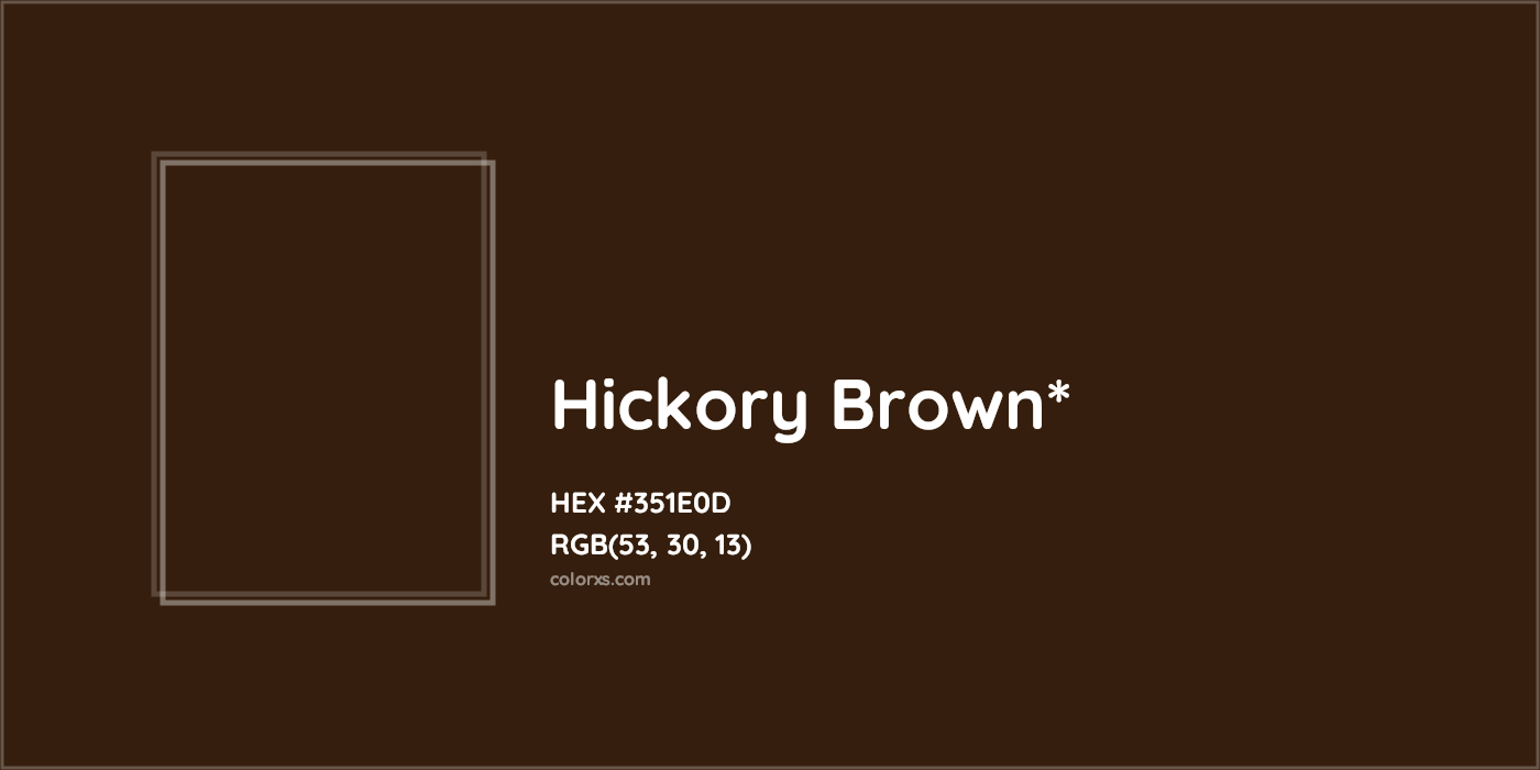 HEX #351E0D Color Name, Color Code, Palettes, Similar Paints, Images
