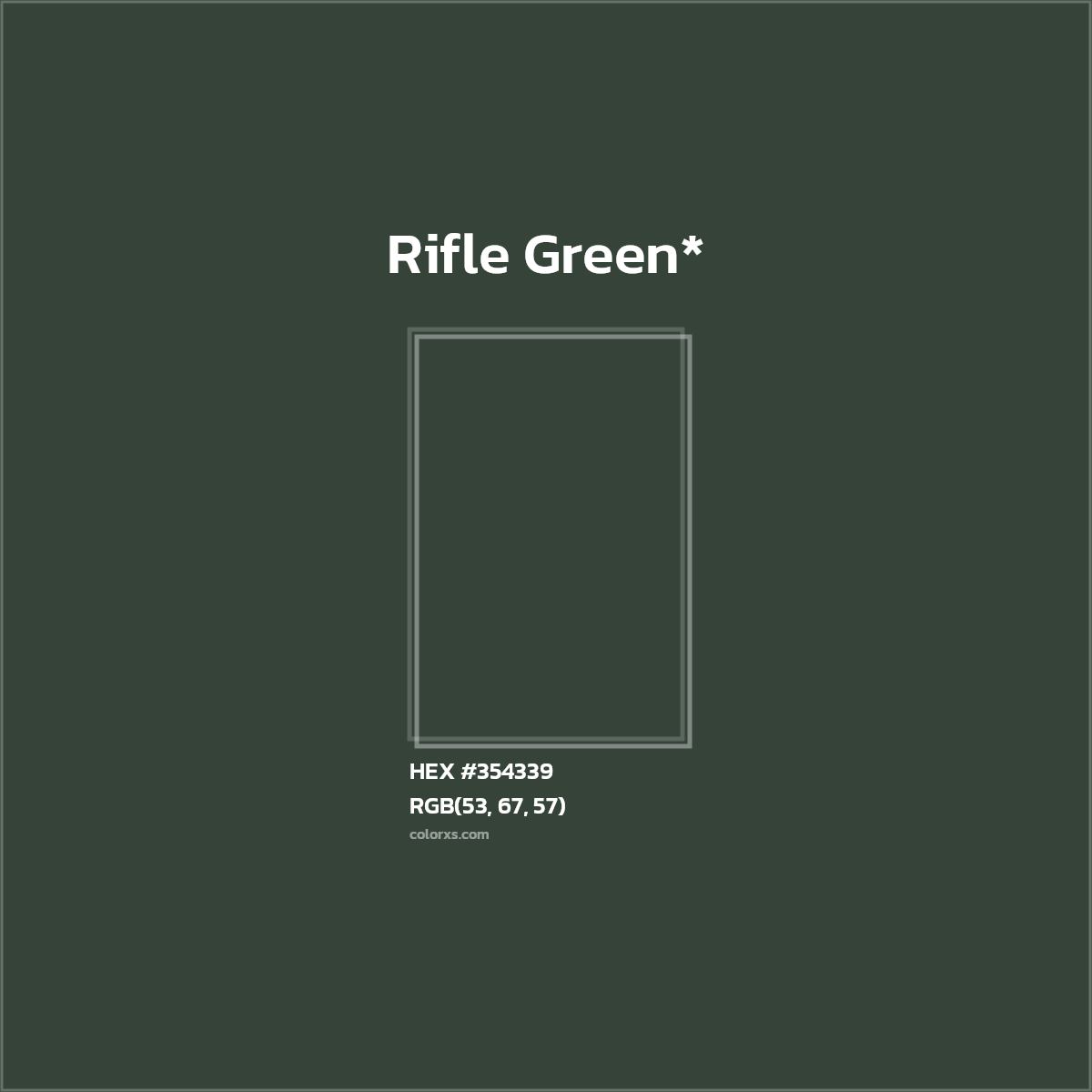 HEX #354339 Color Name, Color Code, Palettes, Similar Paints, Images