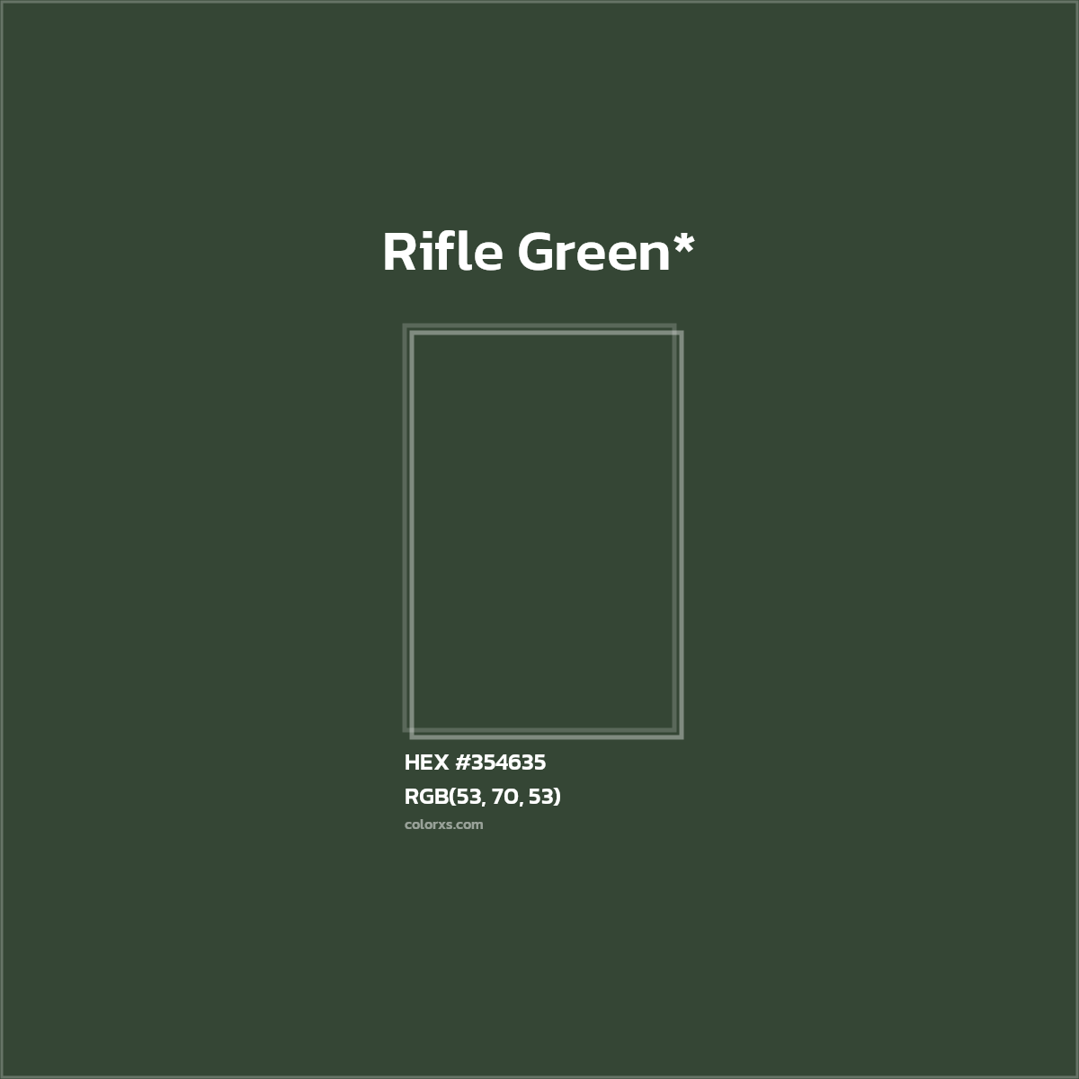 HEX #354635 Color Name, Color Code, Palettes, Similar Paints, Images