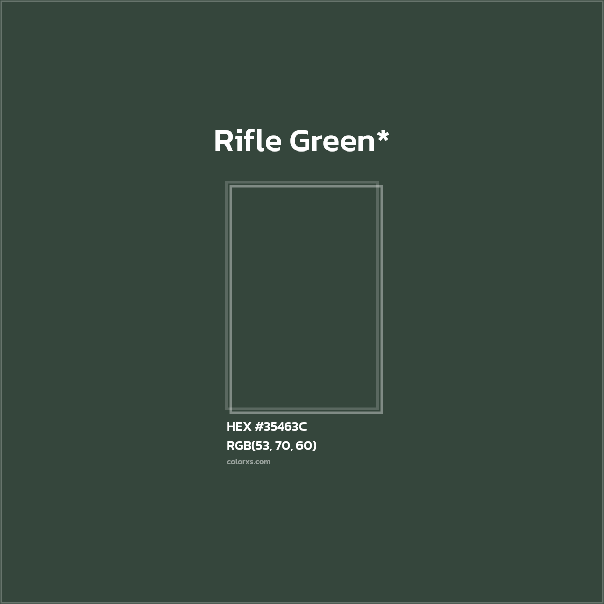 HEX #35463C Color Name, Color Code, Palettes, Similar Paints, Images