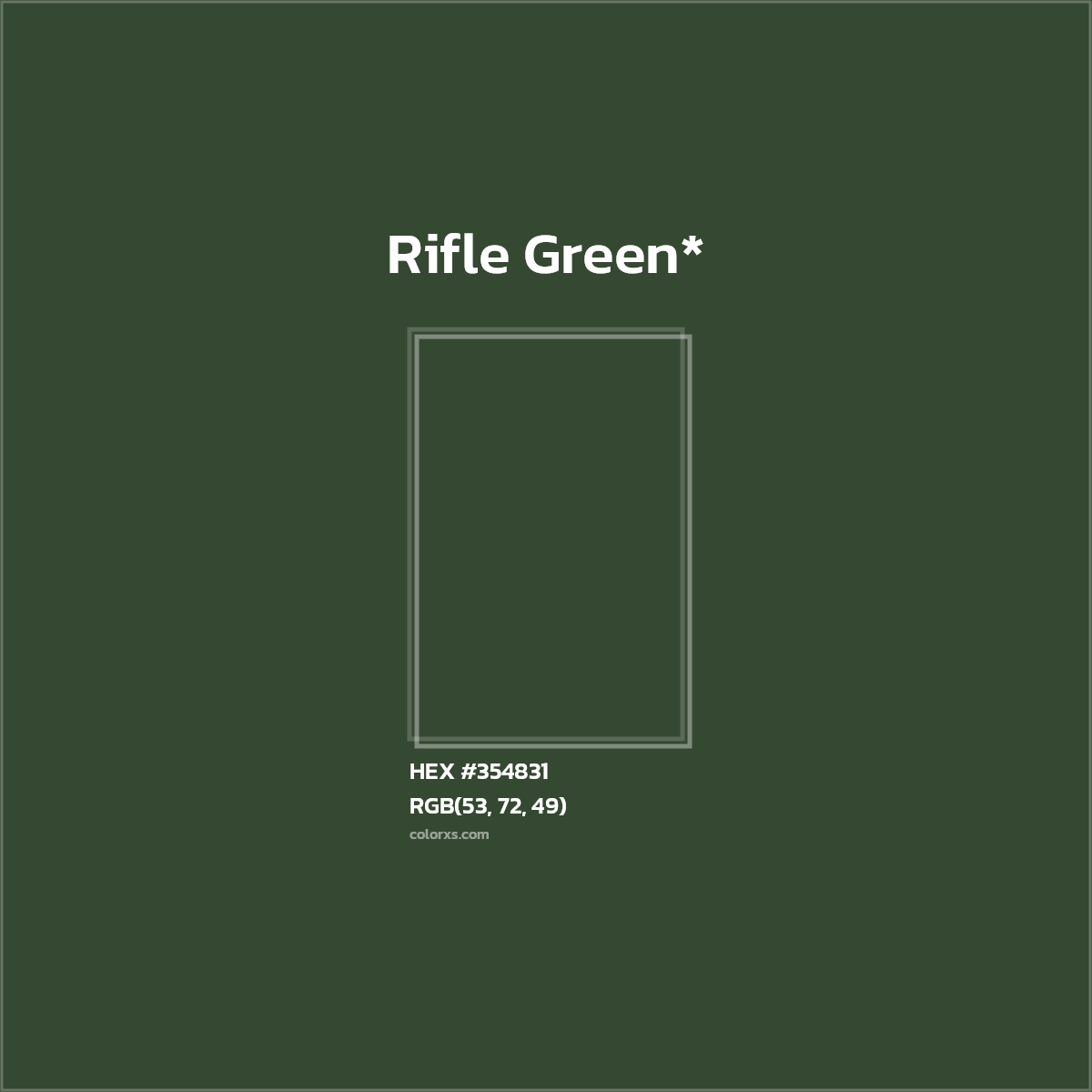 HEX #354831 Color Name, Color Code, Palettes, Similar Paints, Images