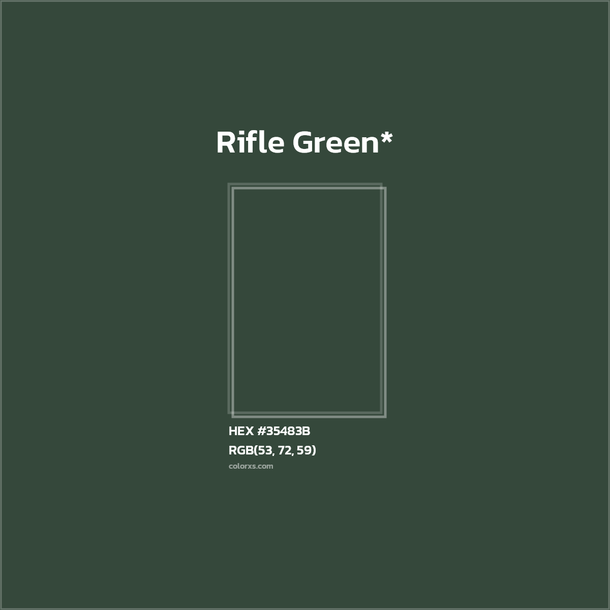 HEX #35483B Color Name, Color Code, Palettes, Similar Paints, Images