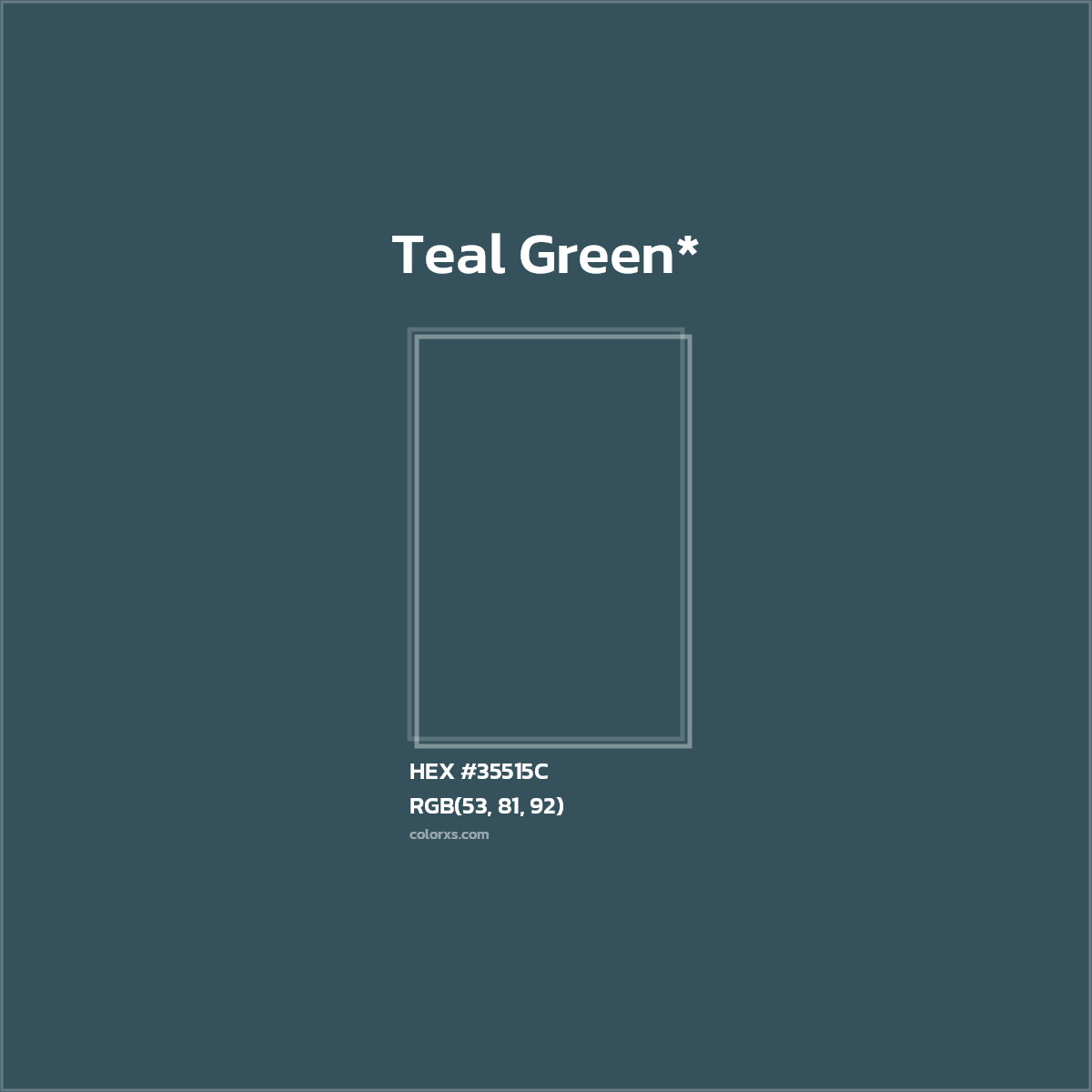 HEX #35515C Color Name, Color Code, Palettes, Similar Paints, Images