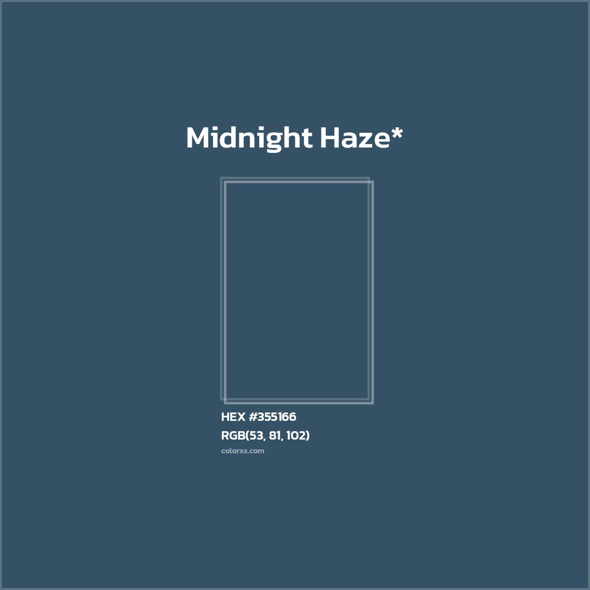 HEX #355166 Color Name, Color Code, Palettes, Similar Paints, Images