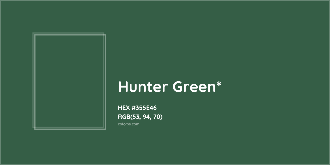 HEX #355E46 Color Name, Color Code, Palettes, Similar Paints, Images