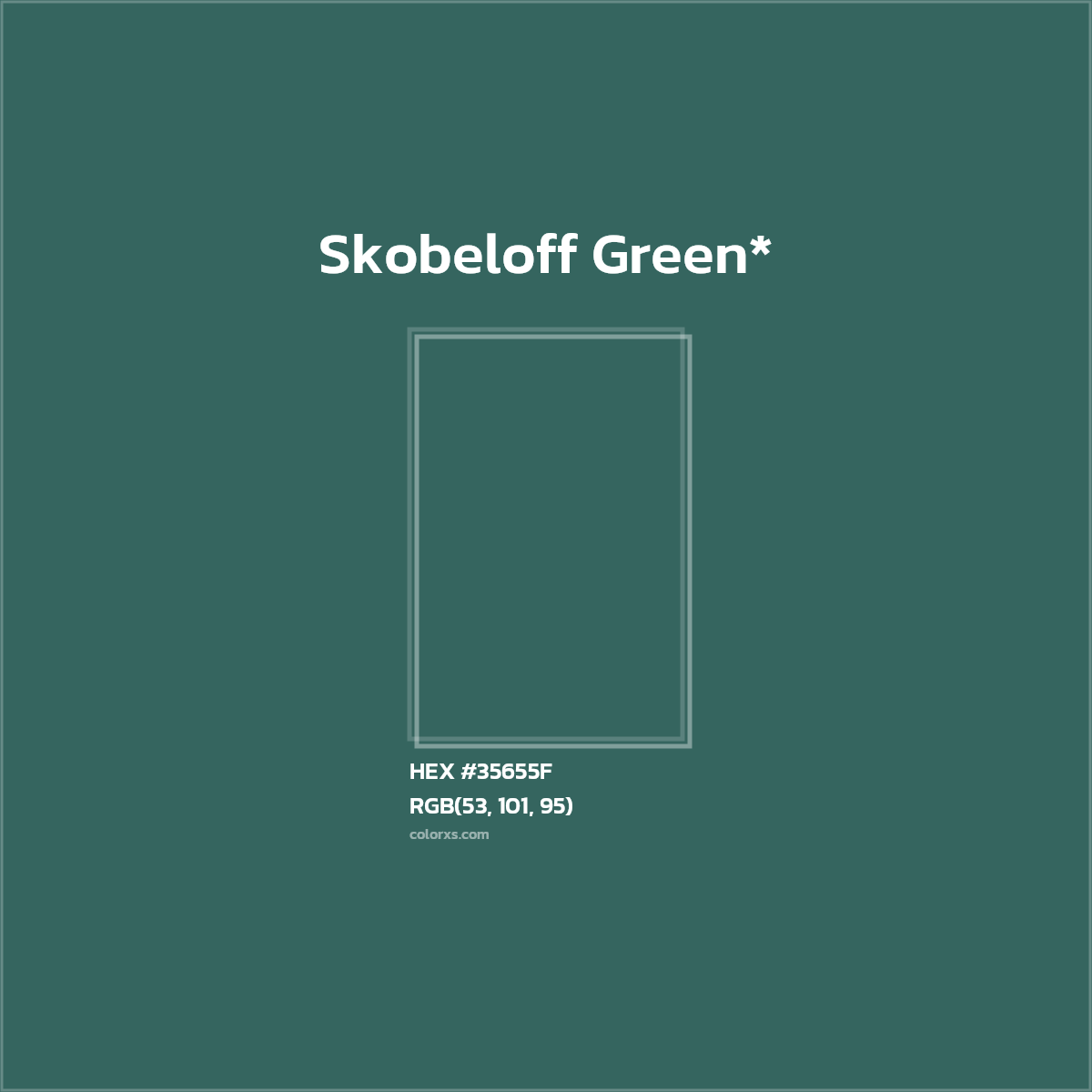 HEX #35655F Color Name, Color Code, Palettes, Similar Paints, Images