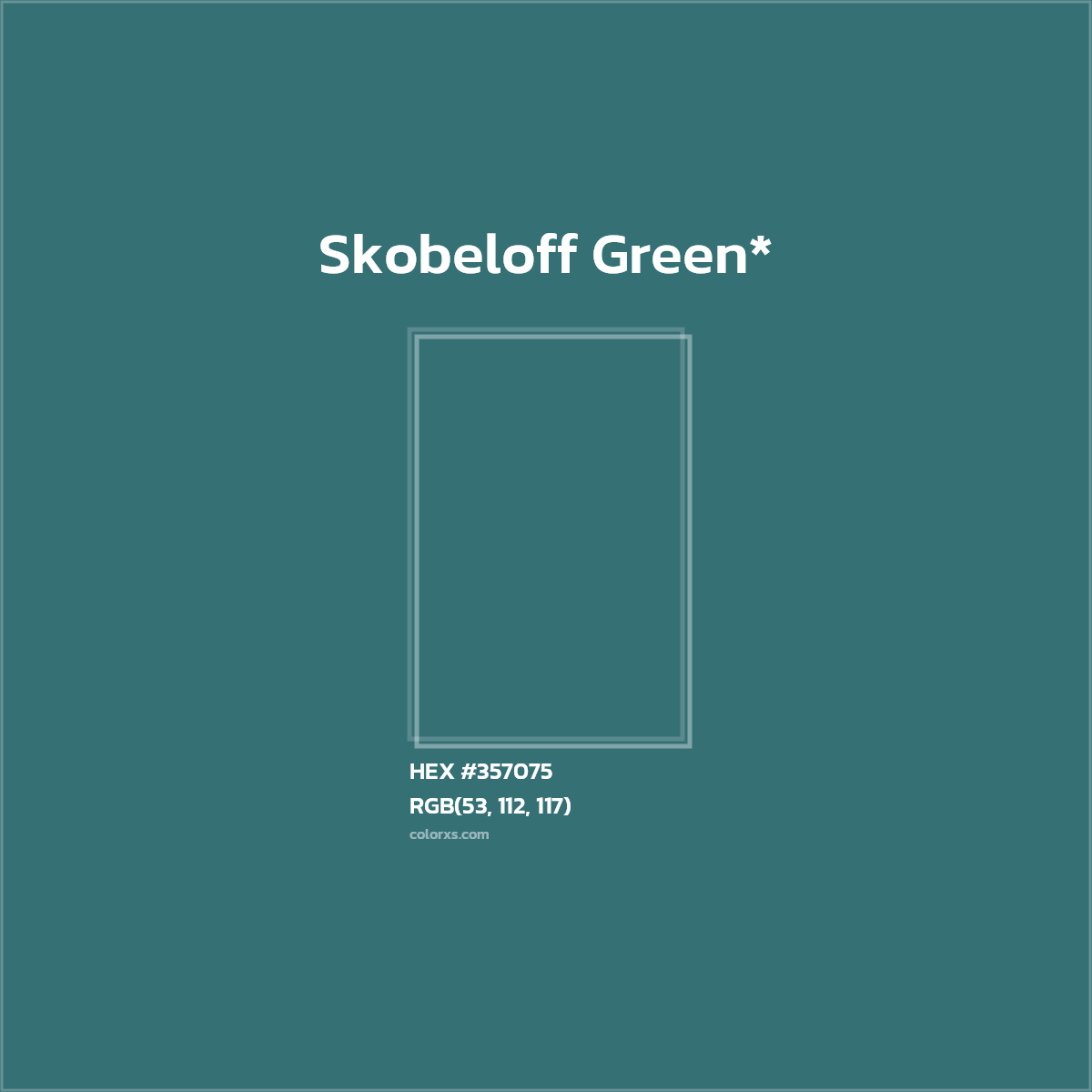 HEX #357075 Color Name, Color Code, Palettes, Similar Paints, Images