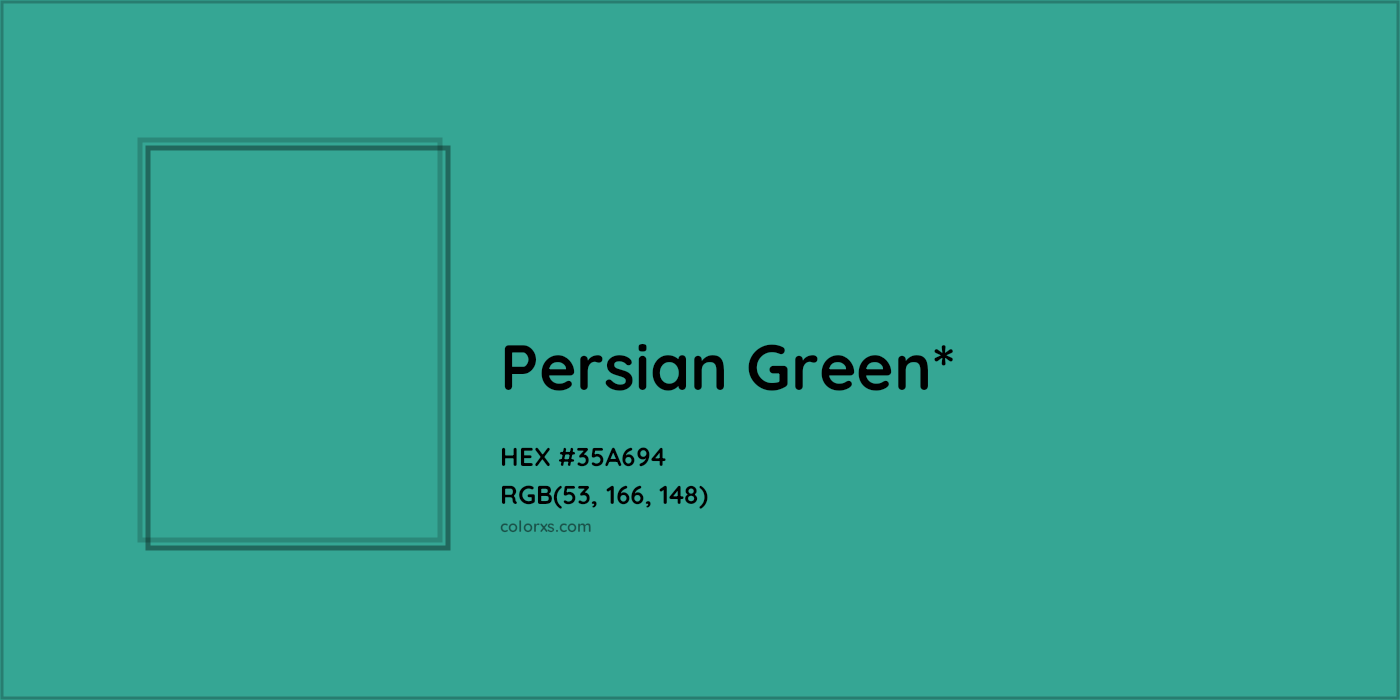 HEX #35A694 Color Name, Color Code, Palettes, Similar Paints, Images