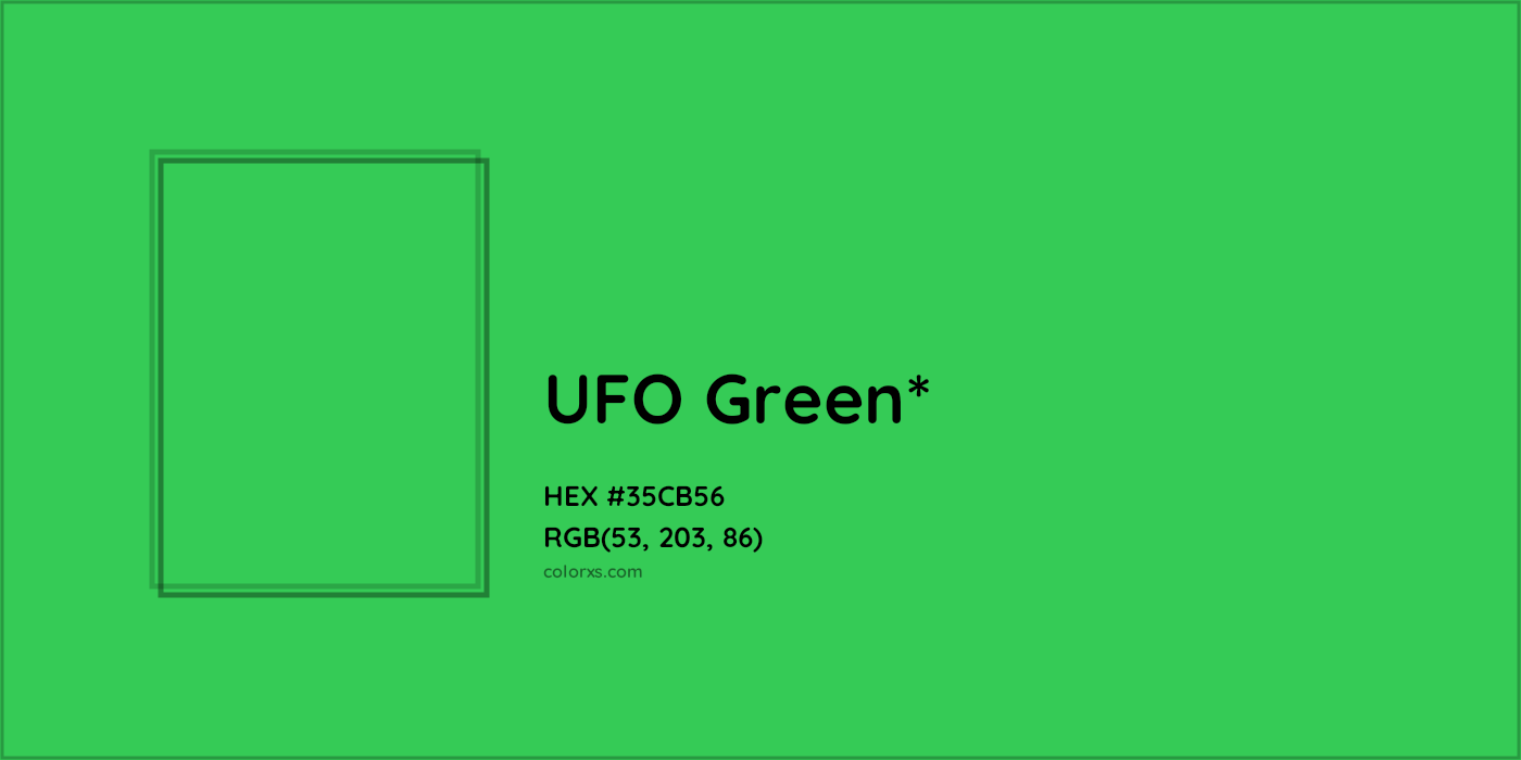 HEX #35CB56 Color Name, Color Code, Palettes, Similar Paints, Images