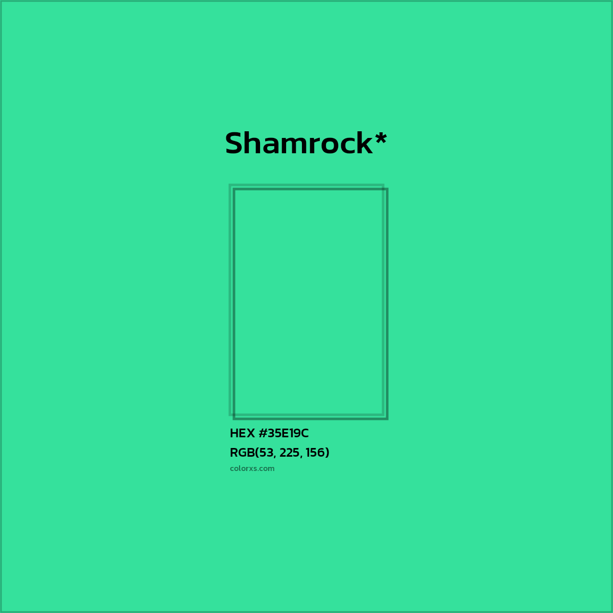 HEX #35E19C Color Name, Color Code, Palettes, Similar Paints, Images
