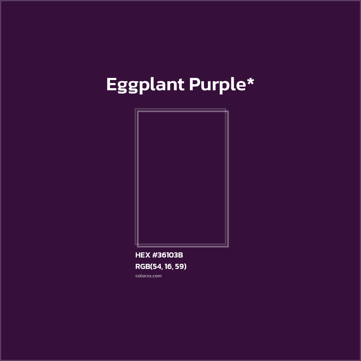 HEX #36103B Color Name, Color Code, Palettes, Similar Paints, Images