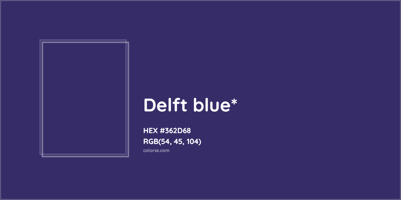 HEX #362D68 Color Name, Color Code, Palettes, Similar Paints, Images