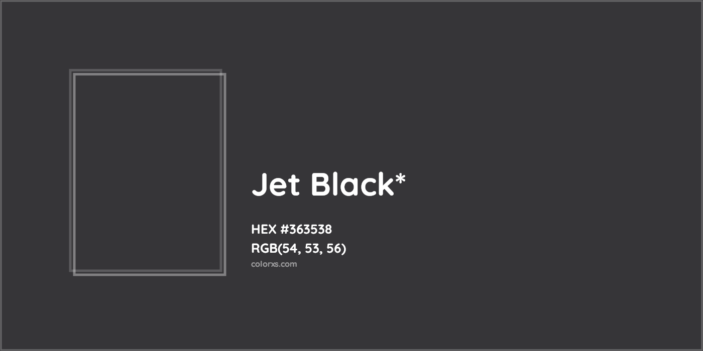 HEX #363538 Color Name, Color Code, Palettes, Similar Paints, Images