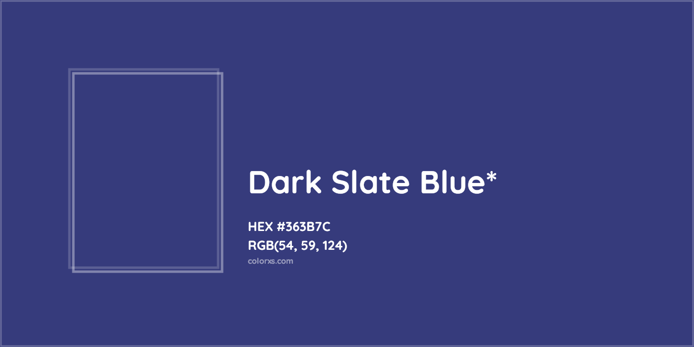 HEX #363B7C Color Name, Color Code, Palettes, Similar Paints, Images
