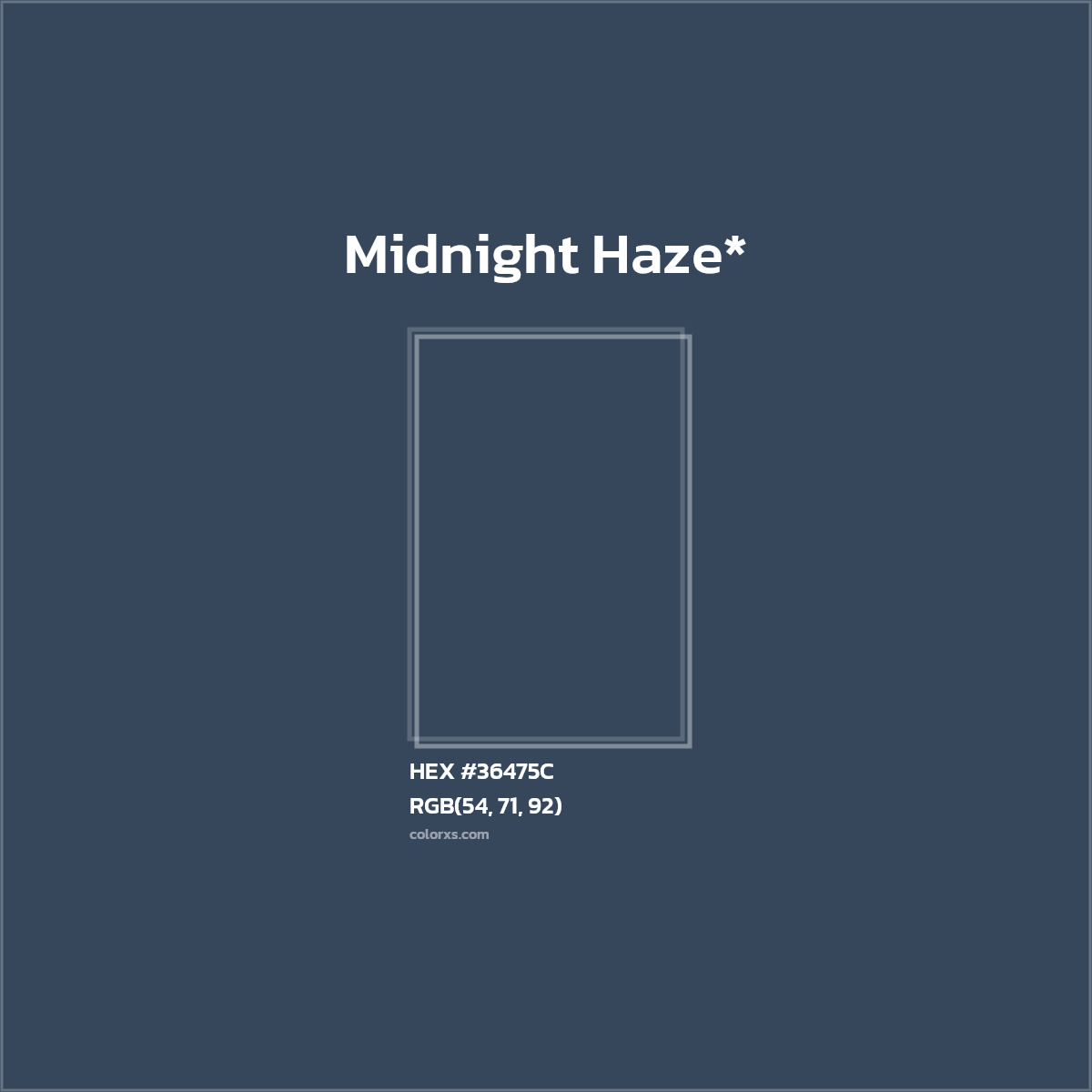 HEX #36475C Color Name, Color Code, Palettes, Similar Paints, Images