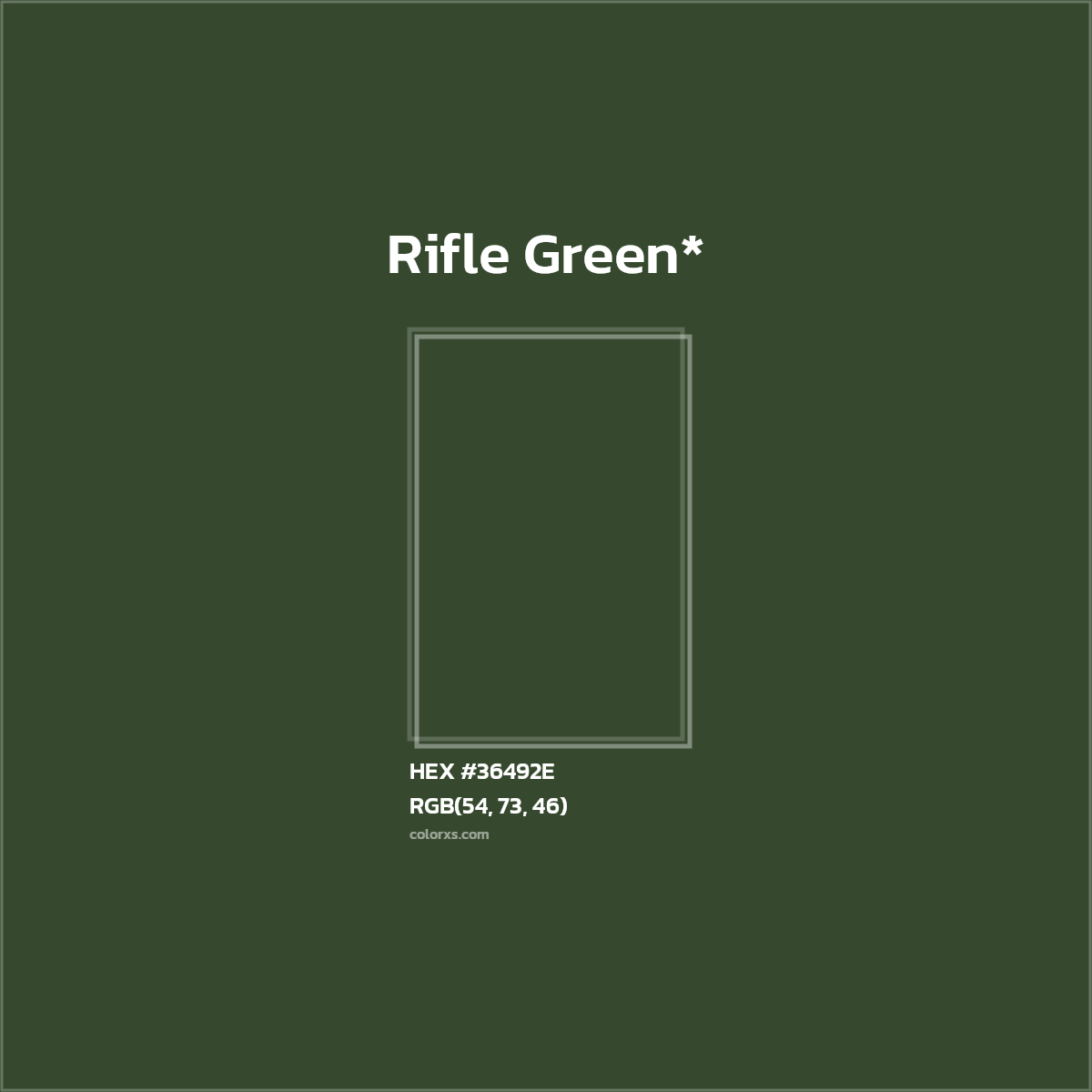 HEX #36492E Color Name, Color Code, Palettes, Similar Paints, Images