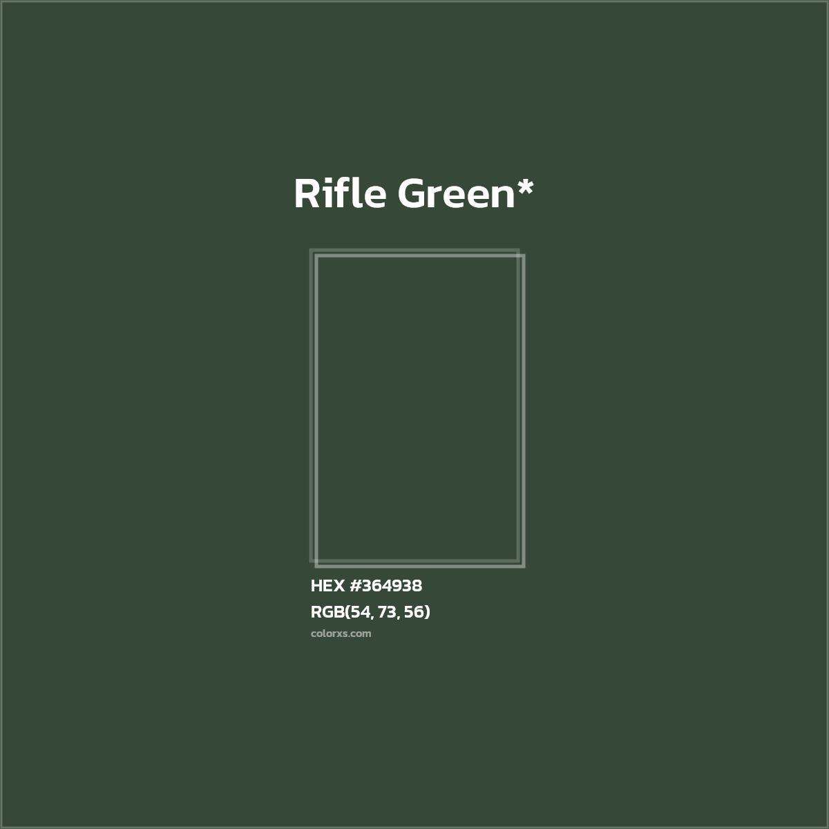 HEX #364938 Color Name, Color Code, Palettes, Similar Paints, Images