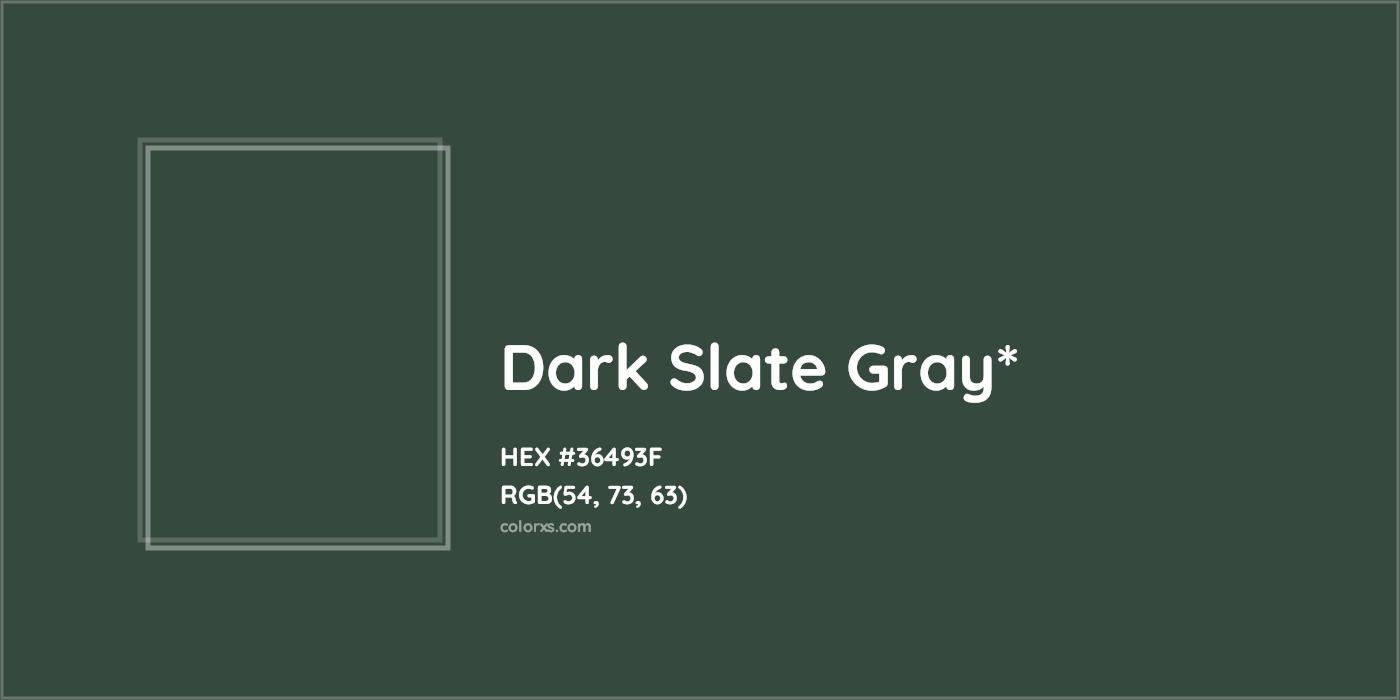 HEX #36493F Color Name, Color Code, Palettes, Similar Paints, Images