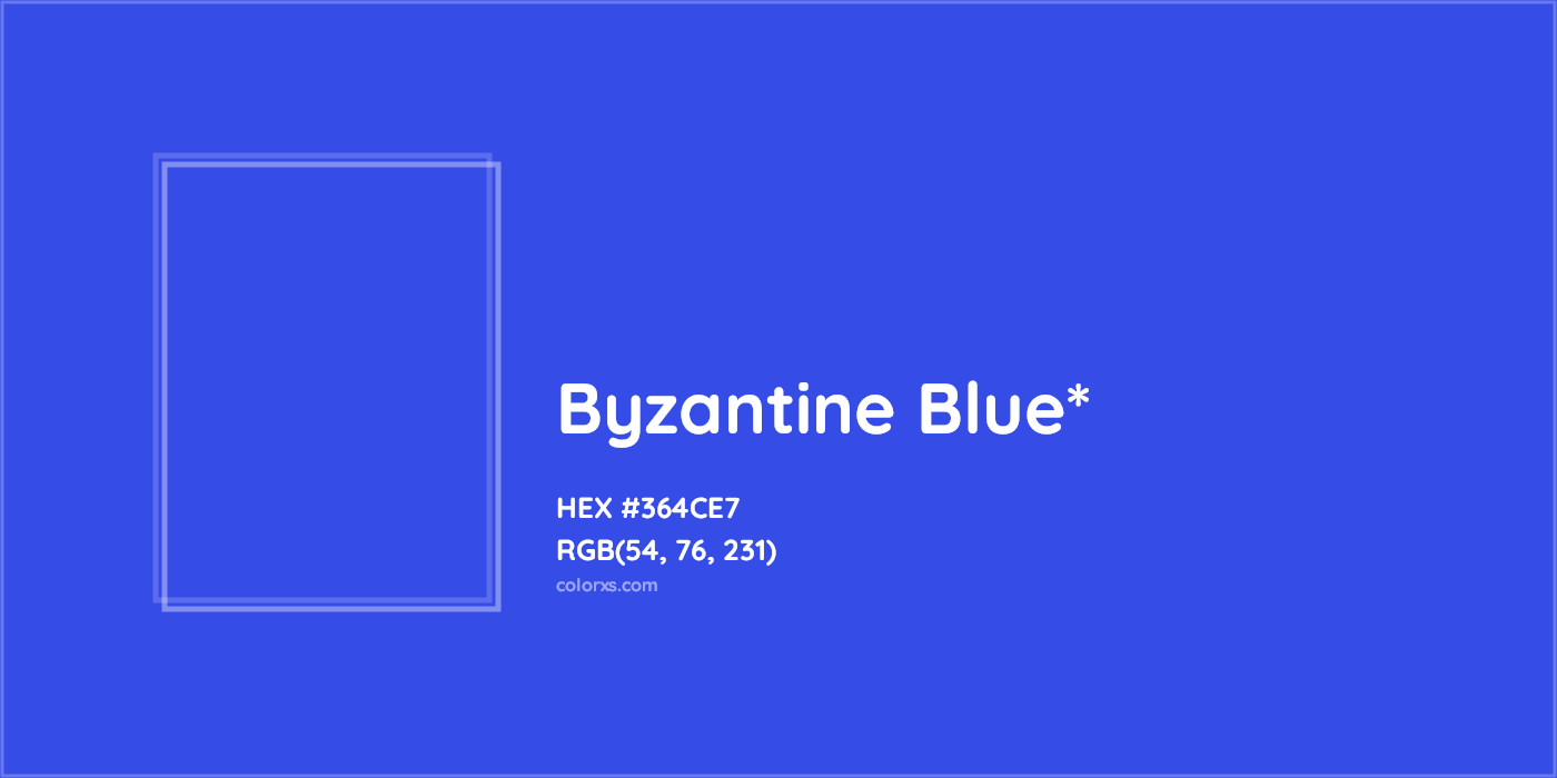 HEX #364CE7 Color Name, Color Code, Palettes, Similar Paints, Images