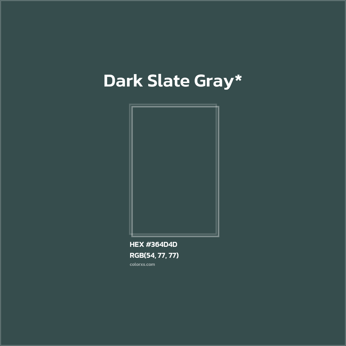 HEX #364D4D Color Name, Color Code, Palettes, Similar Paints, Images