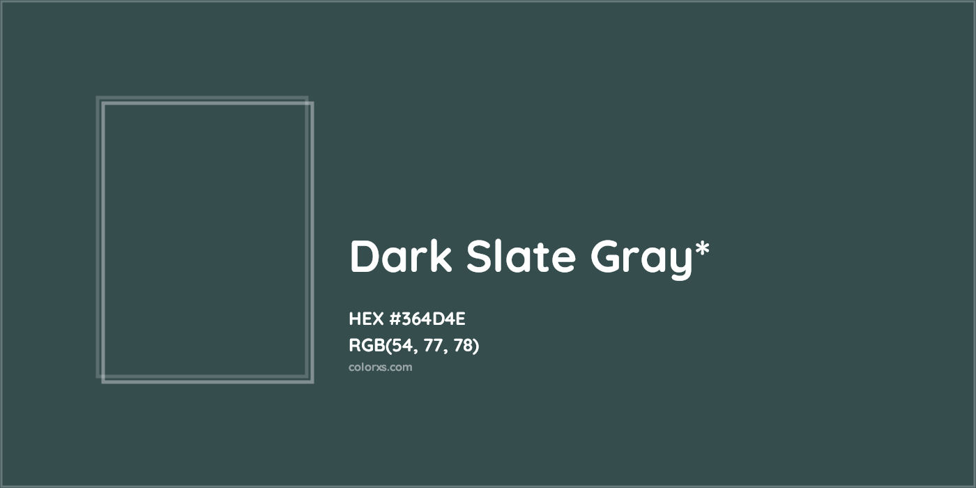 HEX #364D4E Color Name, Color Code, Palettes, Similar Paints, Images