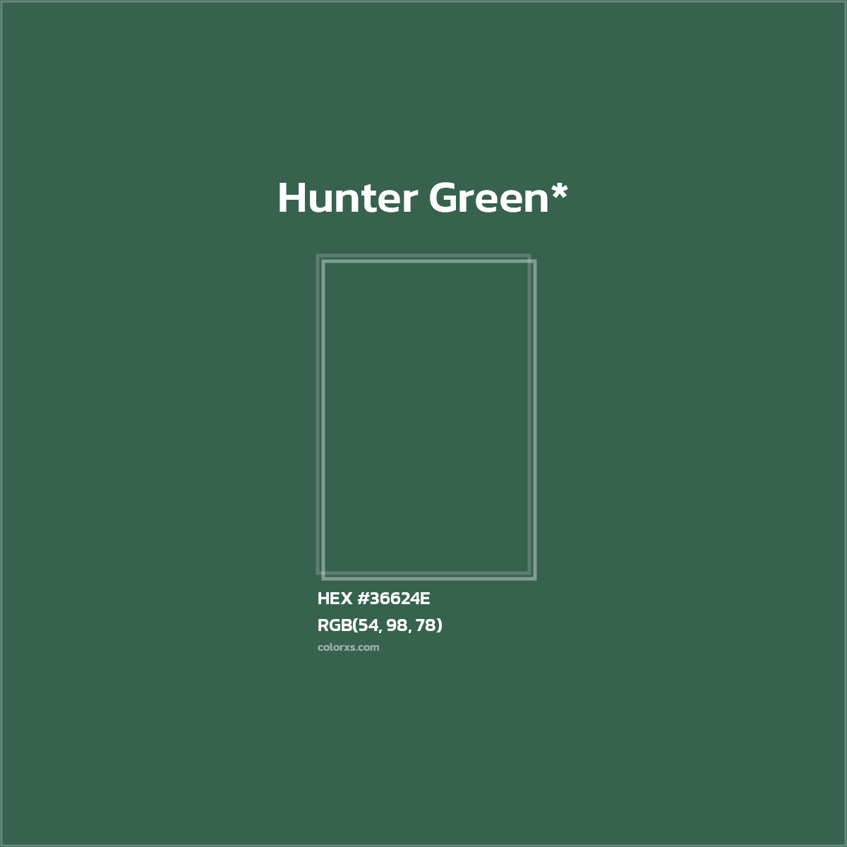 HEX #36624E Color Name, Color Code, Palettes, Similar Paints, Images