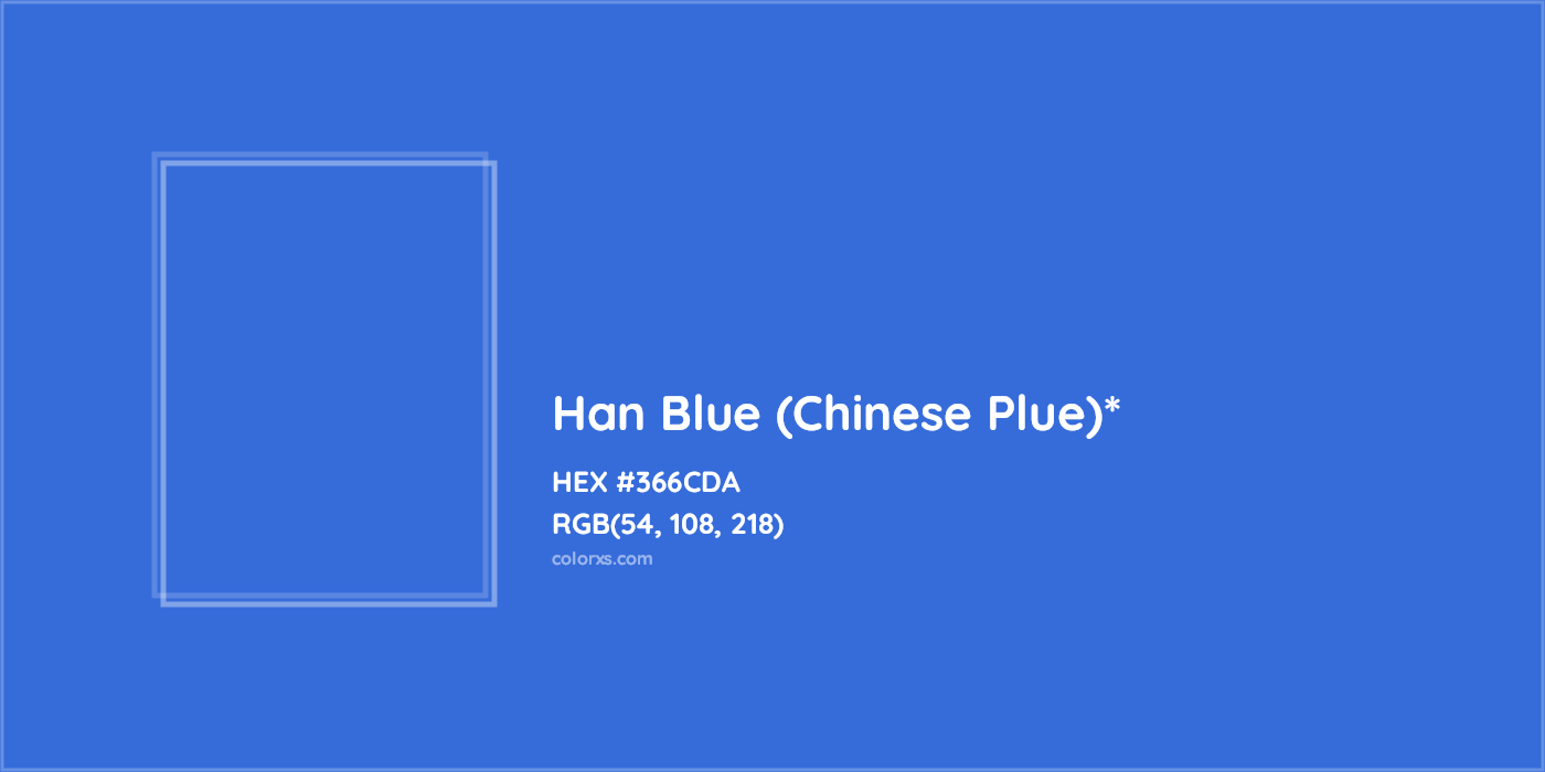 HEX #366CDA Color Name, Color Code, Palettes, Similar Paints, Images