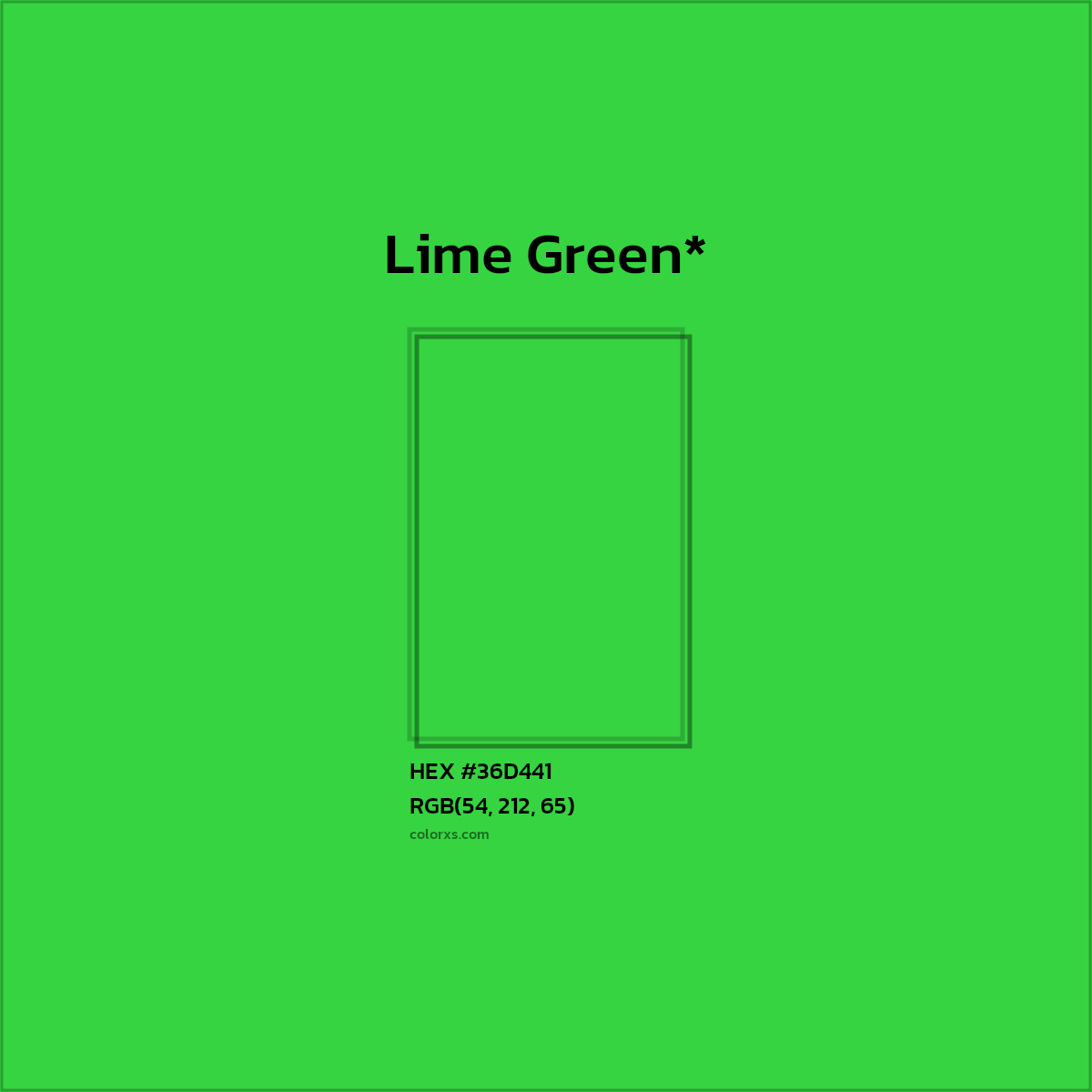HEX #36D441 Color Name, Color Code, Palettes, Similar Paints, Images